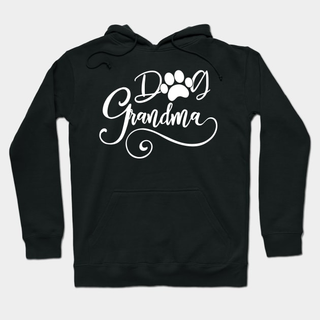 Dog Grandma Dog Lover Hoodie by LotusTee